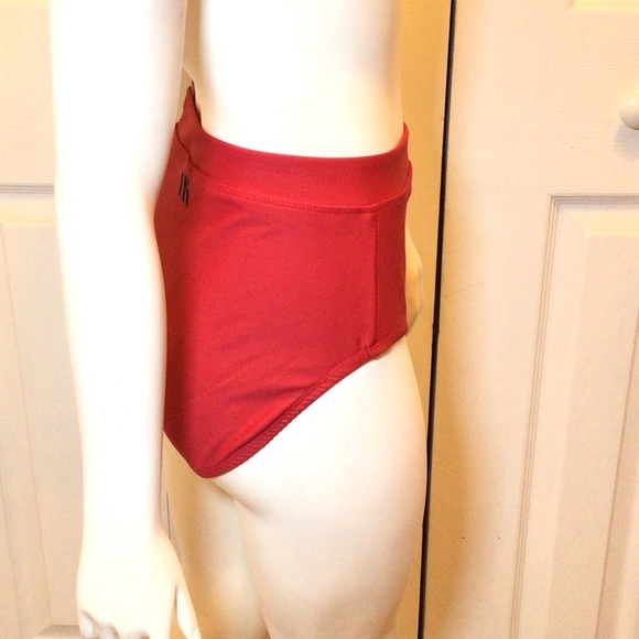 Oh La La Dancewear Dare to be Different Red Dance Brief Size Adult Small - Picture 4 of 8